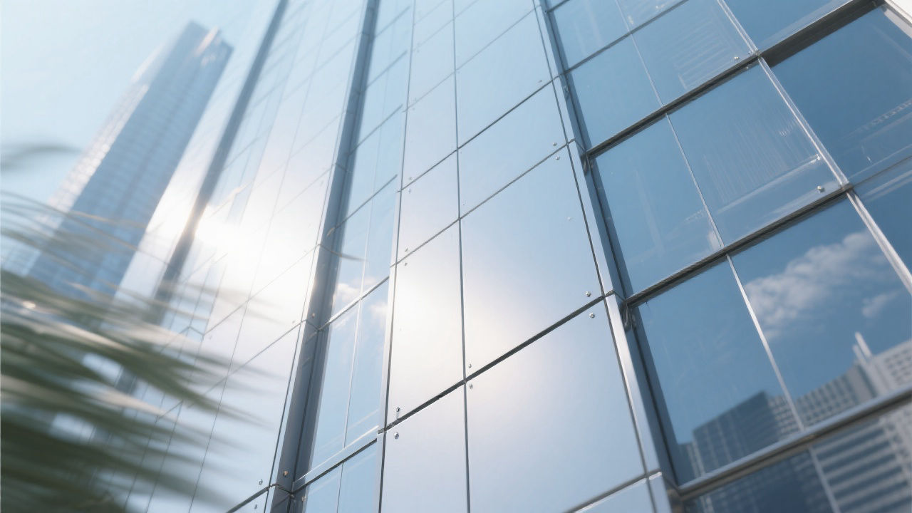 Wind-resistant aluminum honeycomb facade