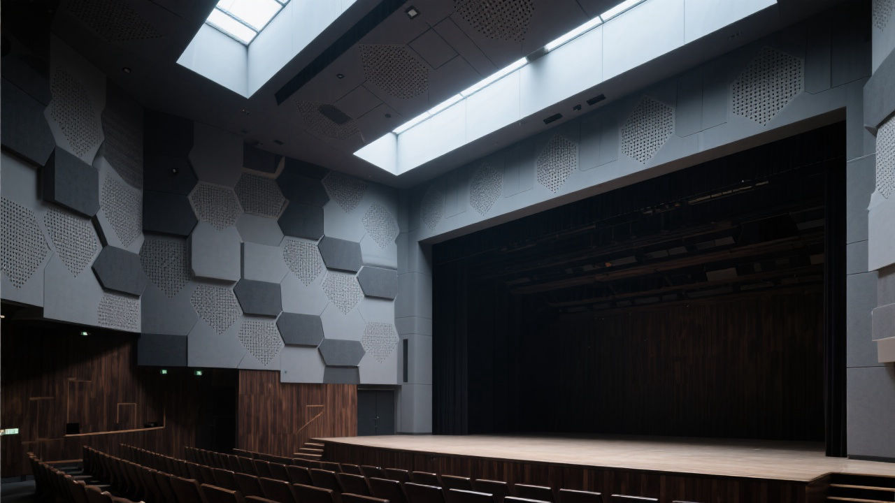 Modern concert hall acoustic design