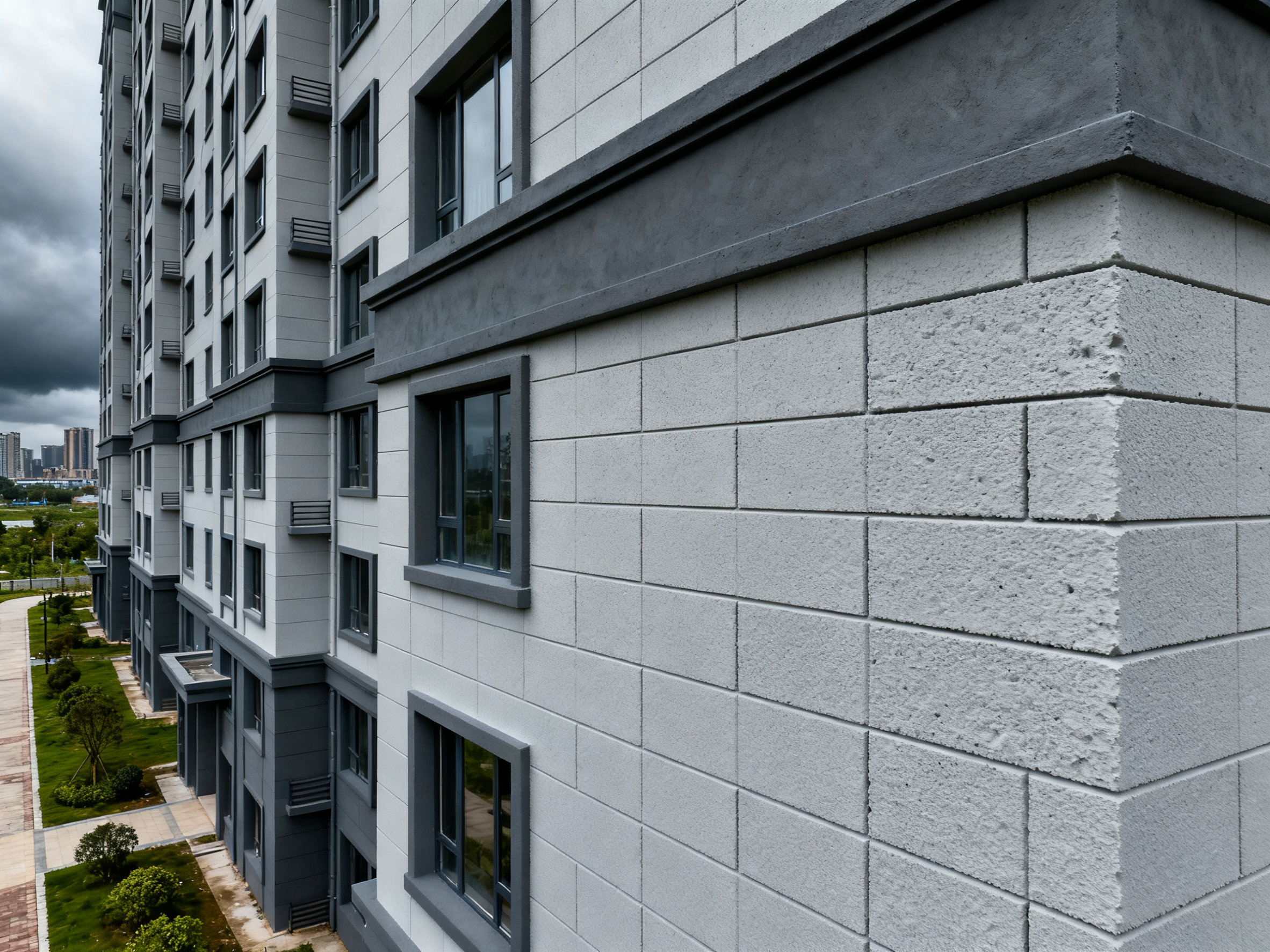 eps聚苯板a级:安得广厦千万间之新解 EPS panels on modern facade