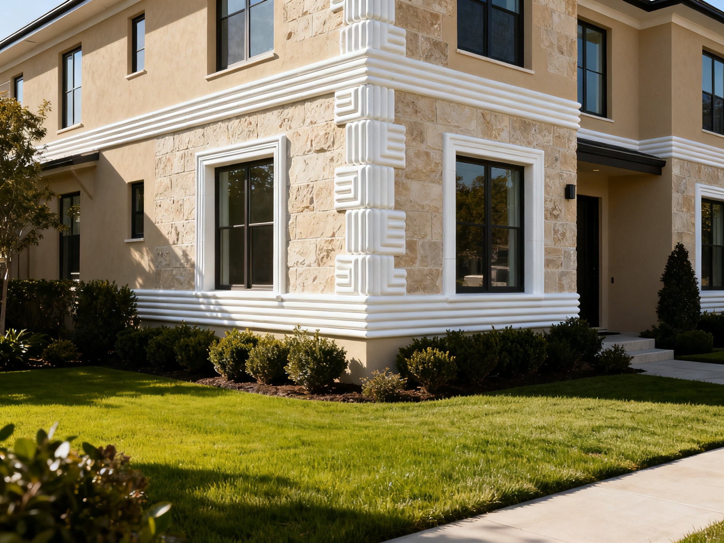 探寻风骨:发泡陶瓷外墙线条安装方法之我见 Elegant foam ceramic facade